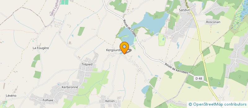 localisation de l'entreprise MONSIEUR CLEMENT SOULET  GUERANDE