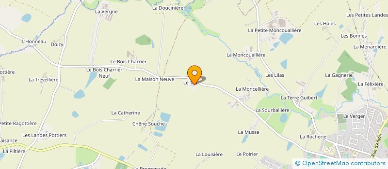 localisation de l'entreprise MONSIEUR CLEMENT SOURICE à SEVREMOINE
