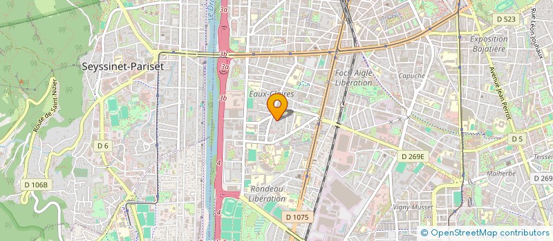 localisation de l'entreprise MONSIEUR CLEMENT STEINHAUSSER  GRENOBLE