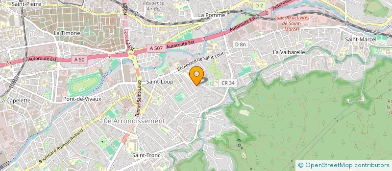 localisation de l'entreprise MONSIEUR CLEMENT STEVENIN  MARSEILLE