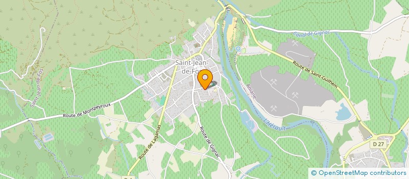 localisation de l'entreprise MONSIEUR CLEMENT SUPERSAC  SAINT-JEAN-DE-FOS