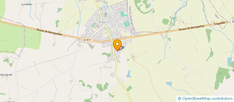 localisation de l'entreprise MONSIEUR CLEMENT TACQUENIERE  CALMONT