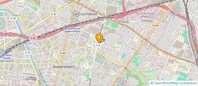 localisation de l'entreprise MONSIEUR CLEMENT TANG  AUBERVILLIERS