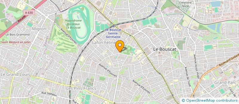 localisation de l'entreprise MONSIEUR CLEMENT TEBOUL à LE BOUSCAT