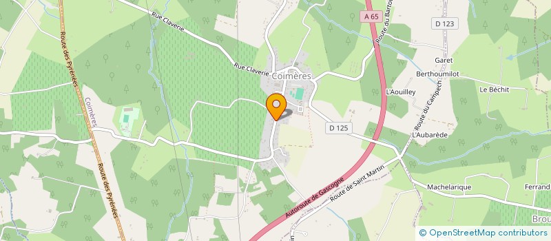 localisation de l'entreprise MONSIEUR CLEMENT TELLIER  COIMERES