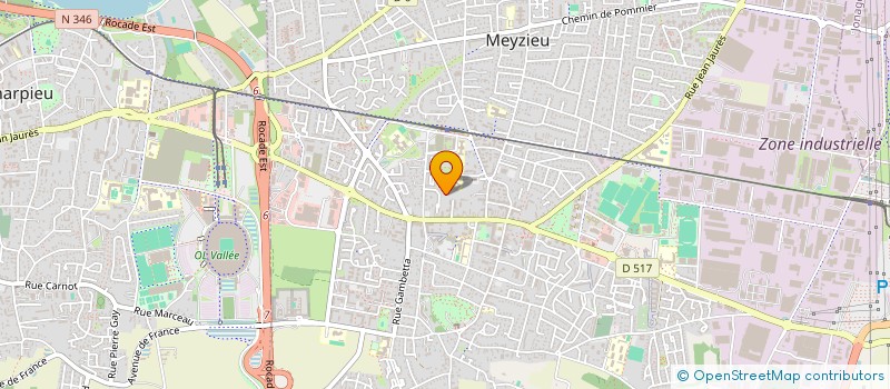 localisation de l'entreprise MONSIEUR CLEMENT TEYSSIER à MEYZIEU