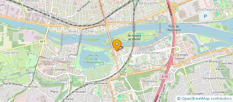 localisation de l'entreprise MONSIEUR CLEMENT THERET  TOURS