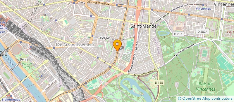 localisation de l'entreprise MONSIEUR CLEMENT THIBAULT  PARIS