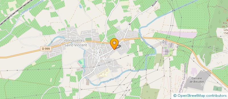 localisation de l'entreprise MONSIEUR CLEMENT THIELEN  JONQUIERES-ET-SAINT-VINCENT