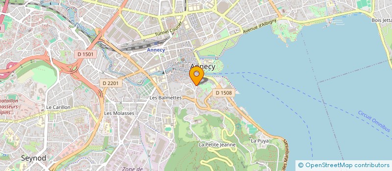 localisation de l'entreprise MONSIEUR CLEMENT THOMAS  ANNECY