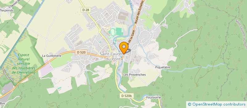 localisation de l'entreprise MONSIEUR CLEMENT THOUVARD  SAINT-LAURENT-DU-PONT