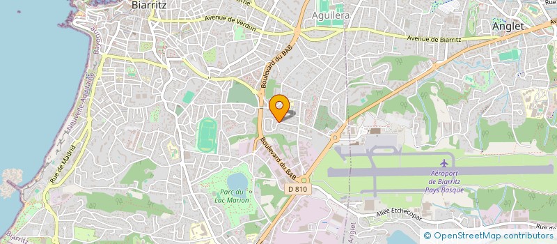 localisation de l'entreprise MONSIEUR CLEMENT THOUVENOT à BIARRITZ