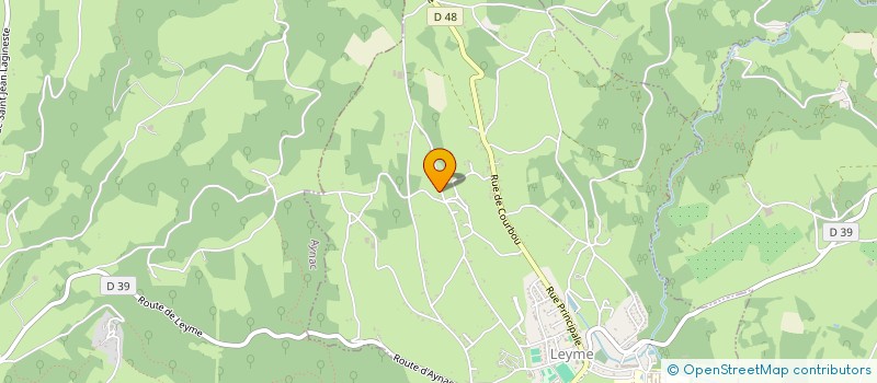 localisation de l'entreprise MONSIEUR CLEMENT TILLET  LEYME