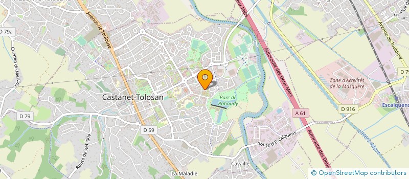 localisation de l'entreprise MONSIEUR CLEMENT TINELLI à CASTANET-TOLOSAN