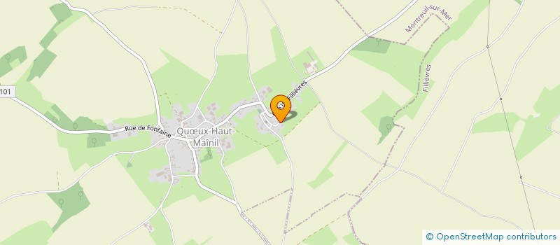 localisation de l'entreprise MONSIEUR CLEMENT TIRMARCHE  QUUX-HAUT-MAINIL