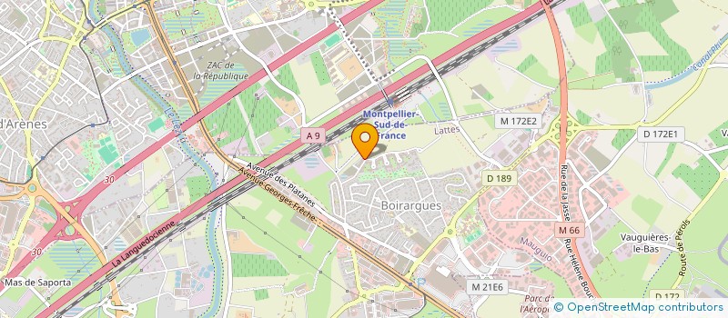 localisation de l'entreprise MONSIEUR CLEMENT TITAUT à LATTES