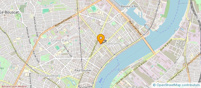 localisation de l'entreprise MONSIEUR CLEMENT TOSI à BORDEAUX