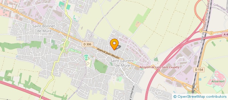 localisation de l'entreprise MONSIEUR CLEMENT TOUBIN  SAINT-LAURENT-DE-MURE