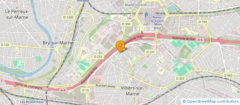 localisation de l'entreprise MONSIEUR CLEMENT TOURNEMEULE  VILLIERS-SUR-MARNE