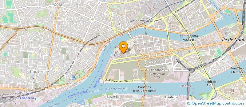 localisation de l'entreprise MONSIEUR CLEMENT TOURNIER  NANTES