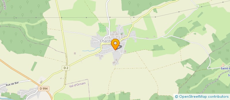 localisation de l'entreprise MONSIEUR CLEMENT TOUSSAINT  CHARDOGNE