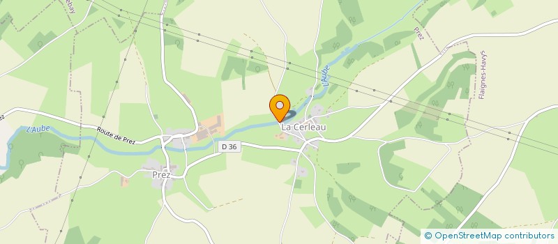 localisation de l'entreprise MONSIEUR CLEMENT TRESEUX  LE FRETY