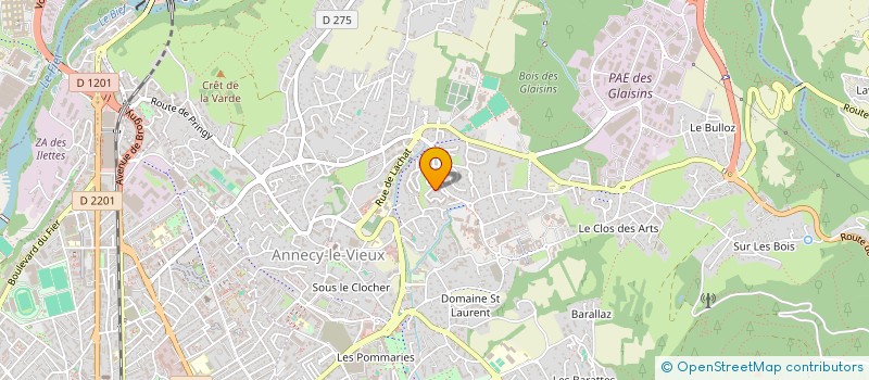 localisation de l'entreprise MONSIEUR CLEMENT TRICHON à ANNECY