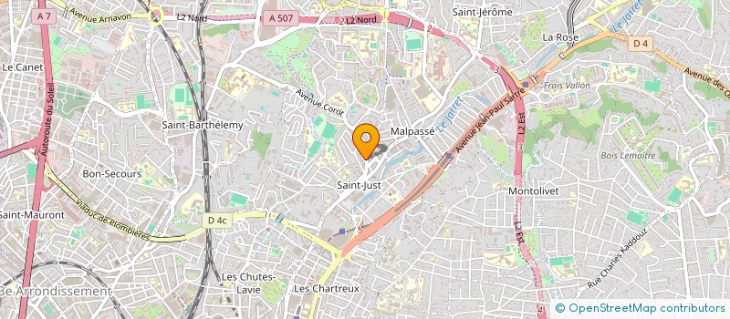 localisation de l'entreprise MONSIEUR CLEMENT TRON DE BOUCHONY  MARSEILLE
