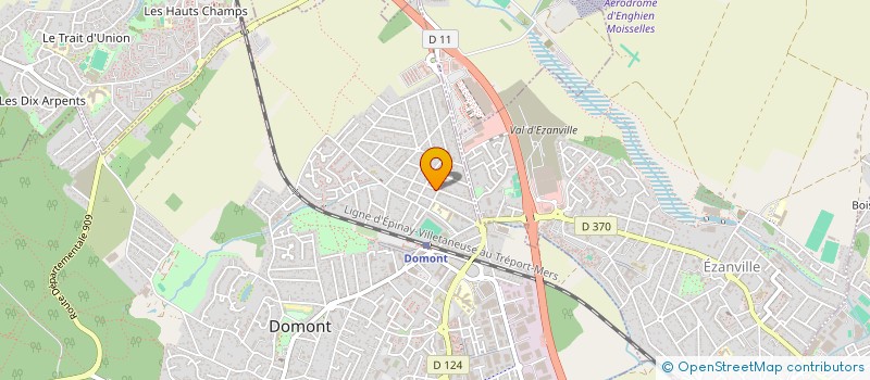 localisation de l'entreprise MONSIEUR CLEMENT TURBELIN  DOMONT