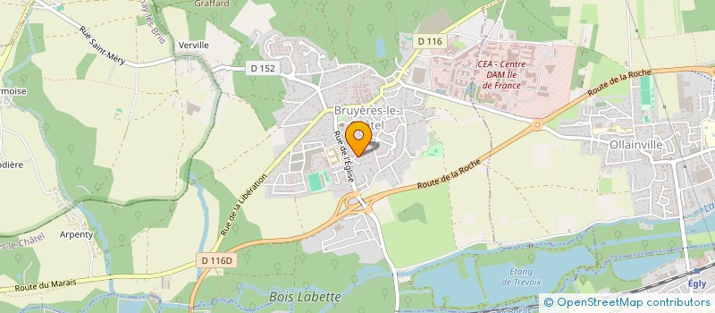 localisation de l'entreprise MONSIEUR CLEMENT VALETTE à BRUYERES-LE-CHATEL