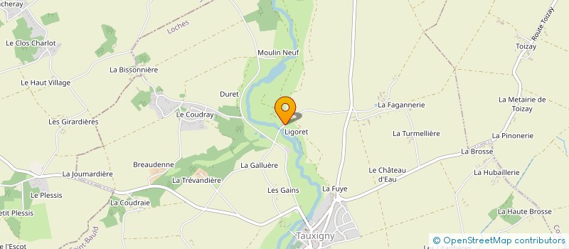 localisation de l'entreprise MONSIEUR CLEMENT VAN RONSELE  TAUXIGNY-SAINT-BAULD