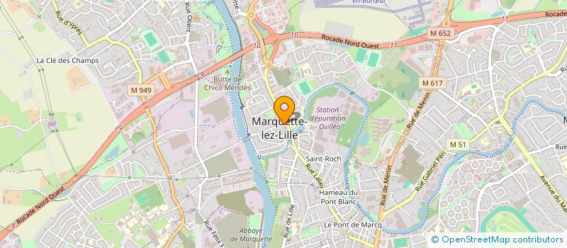 localisation de l'entreprise MONSIEUR CLEMENT VANDERHAEGHE à MARQUETTE-LEZ-LILLE