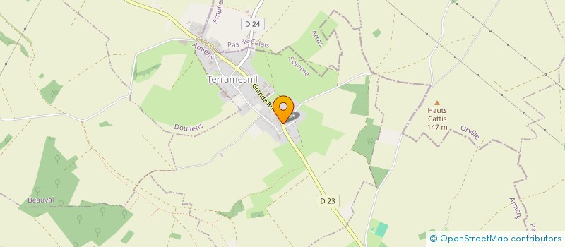 localisation de l'entreprise MONSIEUR CLEMENT VANIET  TERRAMESNIL