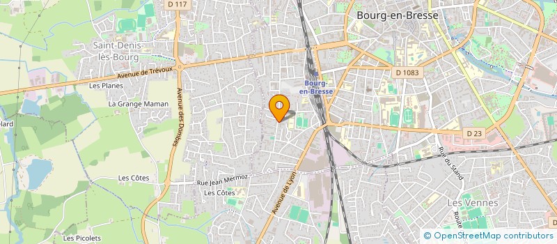 localisation de l'entreprise MONSIEUR CLEMENT VARGOZ  BOURG-EN-BRESSE