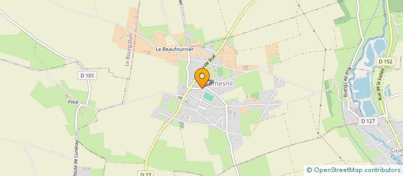 localisation de l'entreprise MONSIEUR CLEMENT VARIN à AVREMESNIL