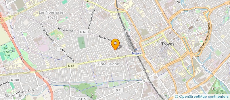 localisation de l'entreprise MONSIEUR CLEMENT VELASCO  SAINTE-SAVINE