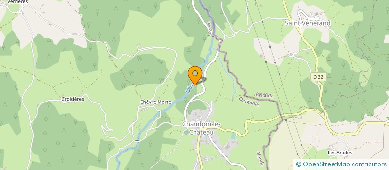 localisation de l'entreprise MONSIEUR CLEMENT VENET  BEL-AIR-VAL-D'ANCE