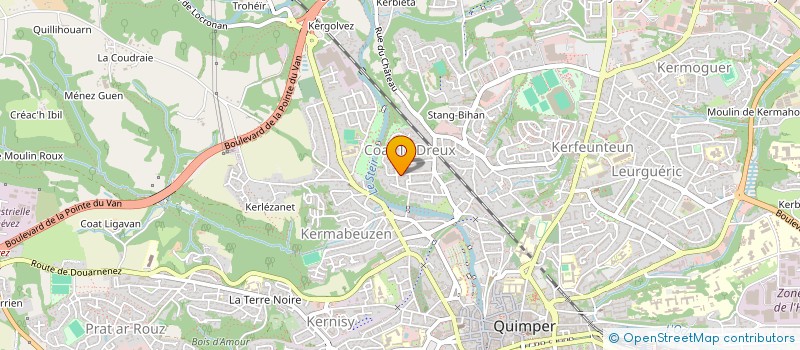 localisation de l'entreprise MONSIEUR CLEMENT VERDES à QUIMPER