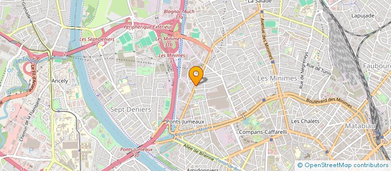 localisation de l'entreprise MONSIEUR CLEMENT VERDIER à TOULOUSE