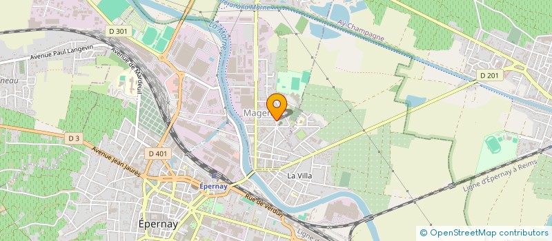 localisation de l'entreprise MONSIEUR CLEMENT VERGNON  MAGENTA