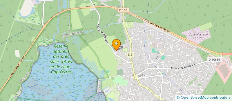 localisation de l'entreprise MONSIEUR CLEMENT VIALA  ARES