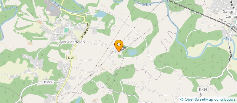 localisation de l'entreprise MONSIEUR CLEMENT VIALETTES  SAINT-PANDELON