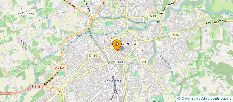 localisation de l'entreprise MONSIEUR CLEMENT VIANO à CARPENTRAS