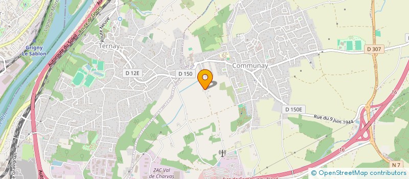 localisation de l'entreprise MONSIEUR CLEMENT VIDAL  COMMUNAY