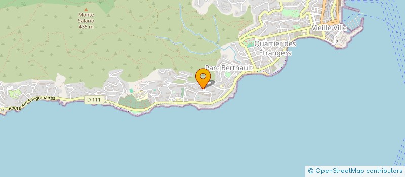 localisation de l'entreprise MONSIEUR CLEMENT VIDAL  AJACCIO