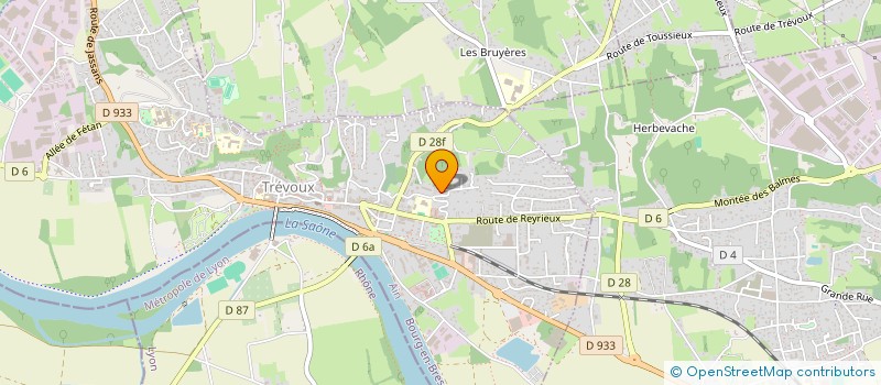 localisation de l'entreprise MONSIEUR CLEMENT VITRY à TREVOUX