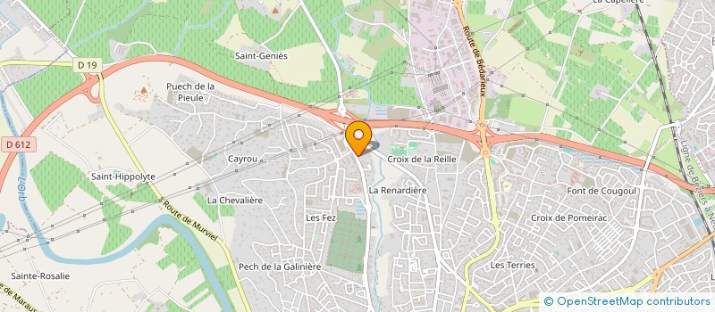 localisation de l'entreprise MONSIEUR CLEMENT VOISIN  BEZIERS