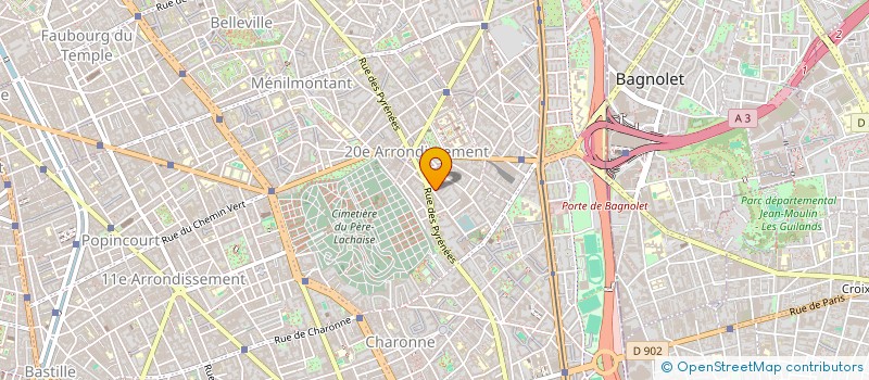 localisation de l'entreprise MONSIEUR CLEMENT VOYER  PARIS