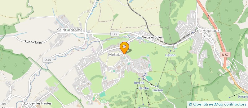 localisation de l'entreprise MONSIEUR CLEMENT VOZINSKI  PONTARLIER