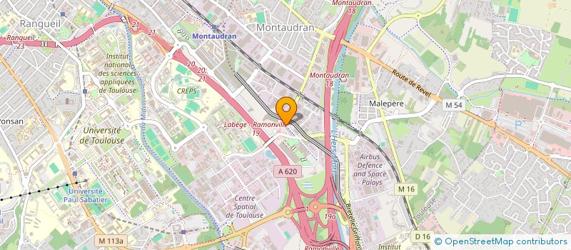 localisation de l'entreprise MONSIEUR CLEMENT WAGNER  TOULOUSE